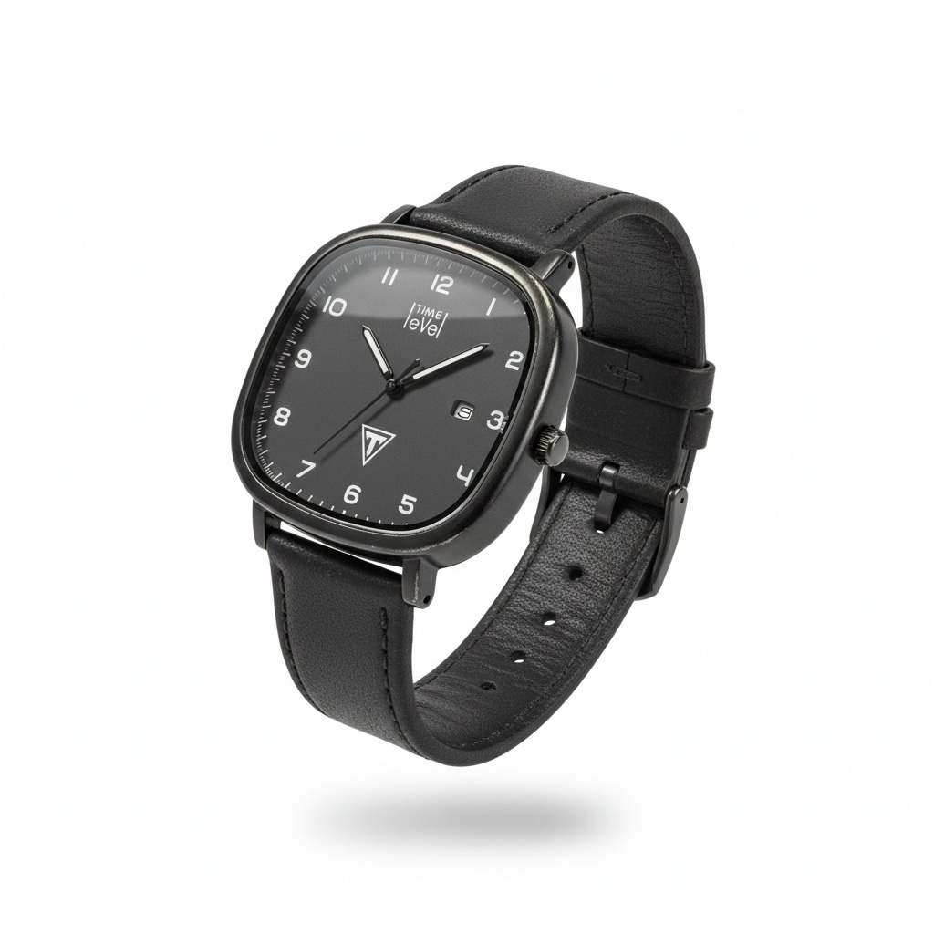 T1 - Leather Square Watch