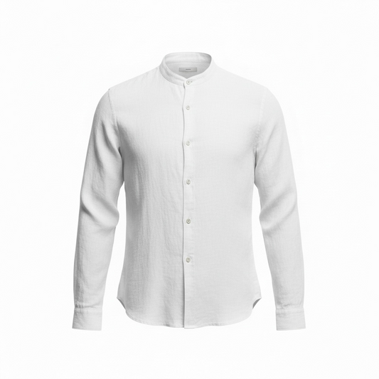 Figo - Linen Chinese Shirt