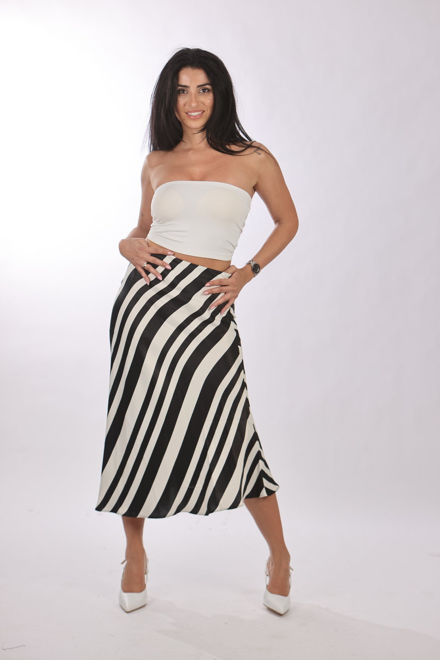 Quzu long skirt