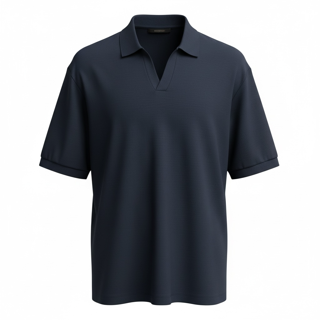 ERS - قميص بولو برقبة على شكل V