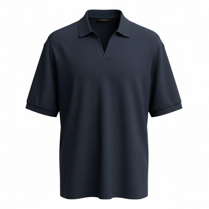 ERS - قميص بولو برقبة على شكل V