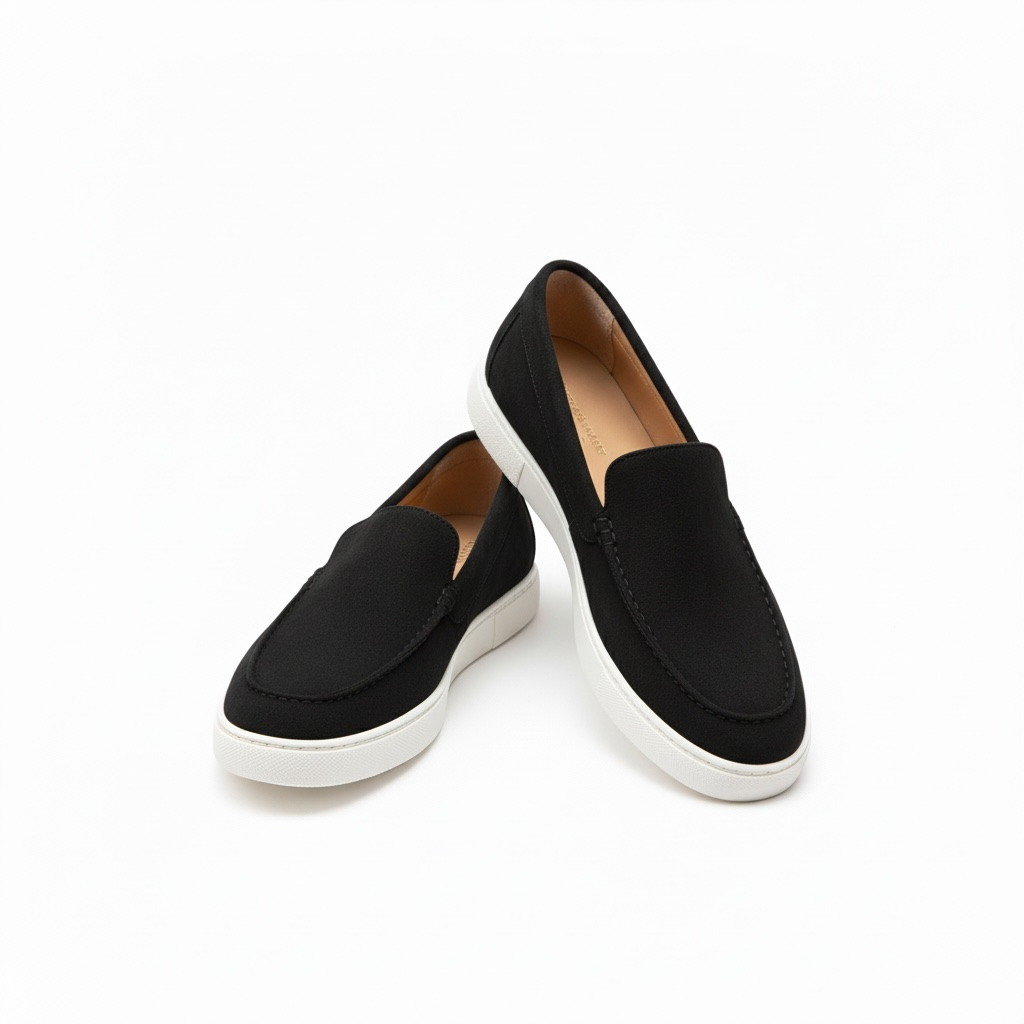 Suede Loafers