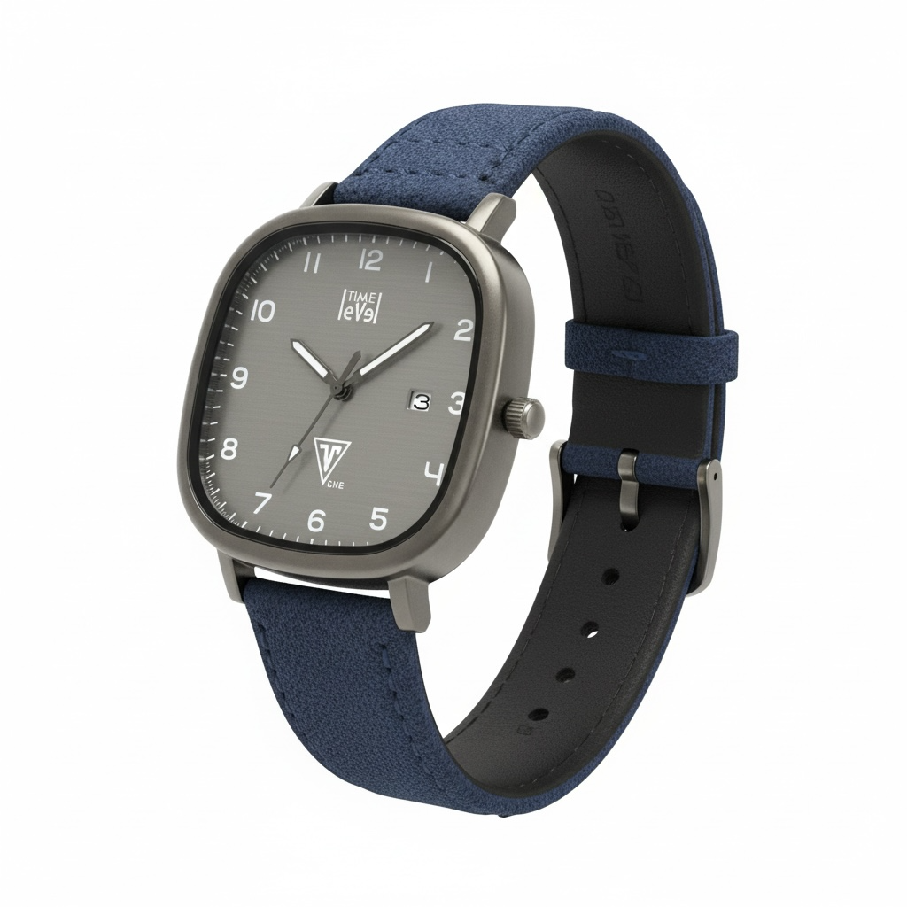 T1 - Leather Square Watch