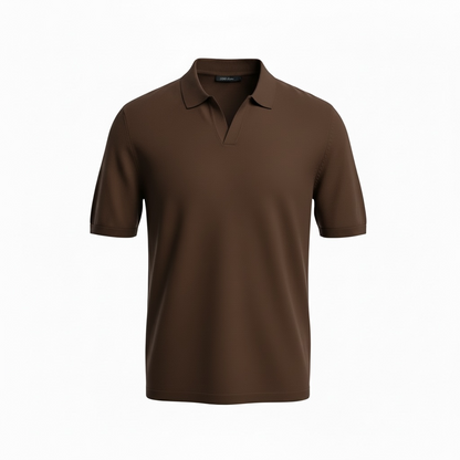 ERS - قميص بولو برقبة على شكل V